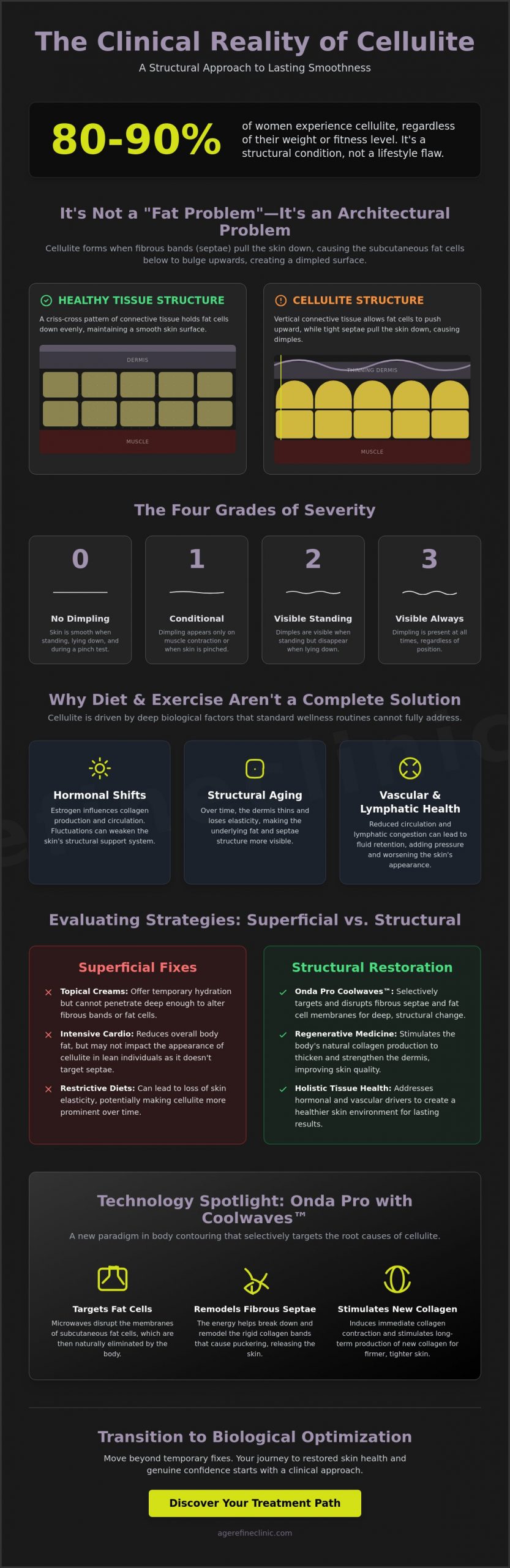 How to Reduce Cellulite on Thighs: A Clinical Guide to Biological Restoration (2026)