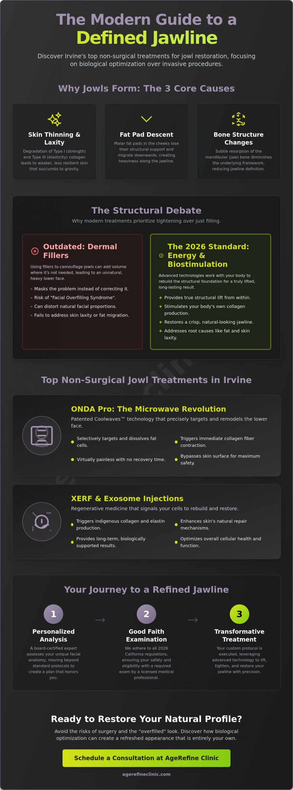 Jowl Treatment Non Surgical Irvine: The 2026 Guide to Jawline Restoration