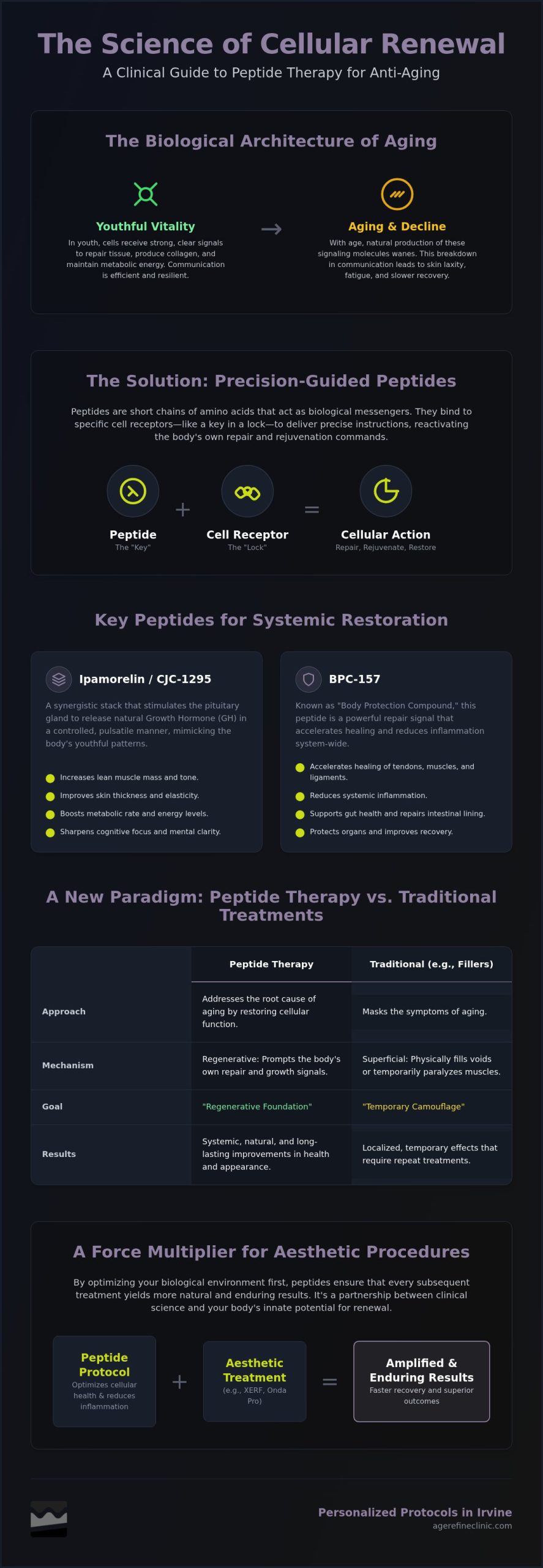 Peptide Therapy for Anti-Aging in Orange County